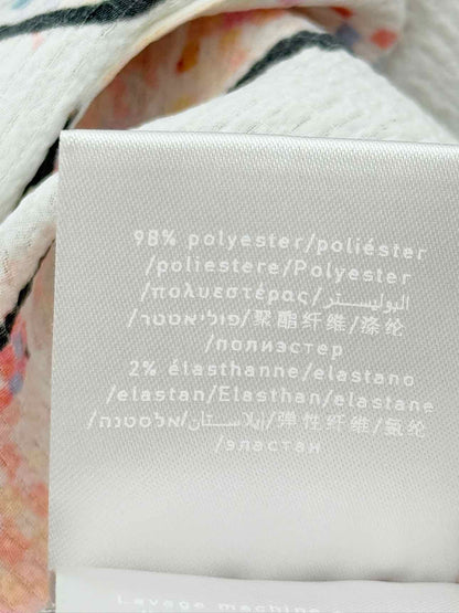 ROLAND MOURET Beige Multicolor Size Medium Blouse