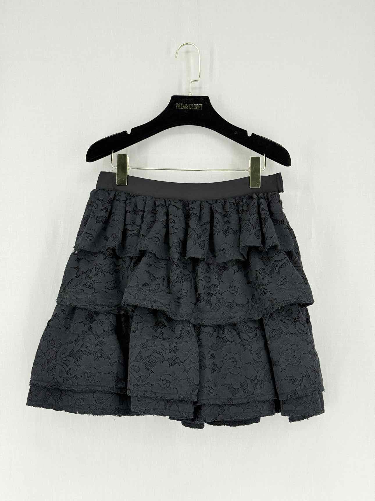 LANVIN Black Size US 4 Mini Skirt
