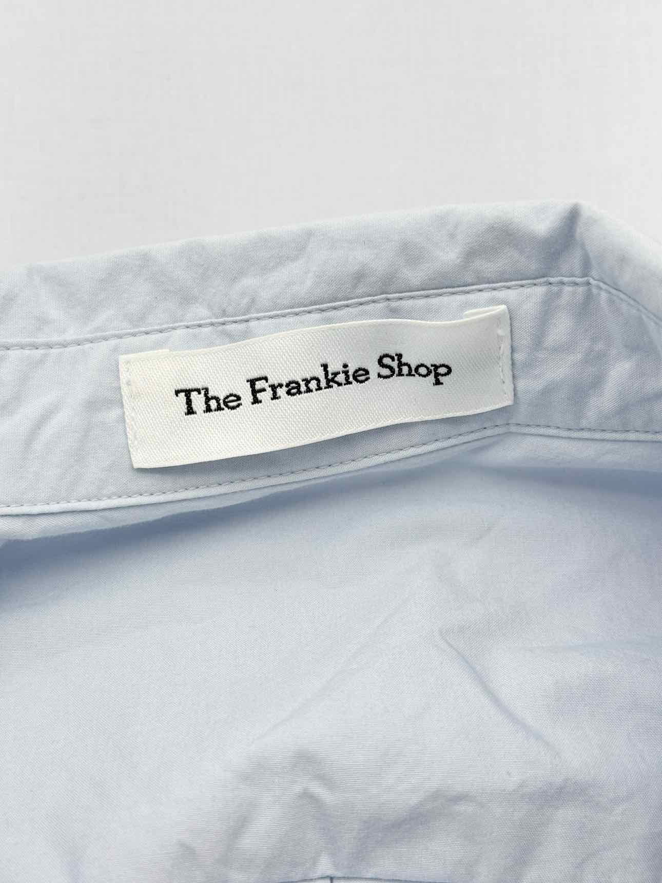 THE FRANKIE SHOP Pale Blue Size Medium Shirt