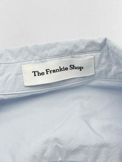 THE FRANKIE SHOP Pale Blue Size Medium Shirt