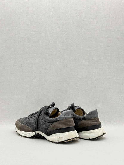 BRUNELLO CUCINELLI Grey Size EU 38.5 Sneakers