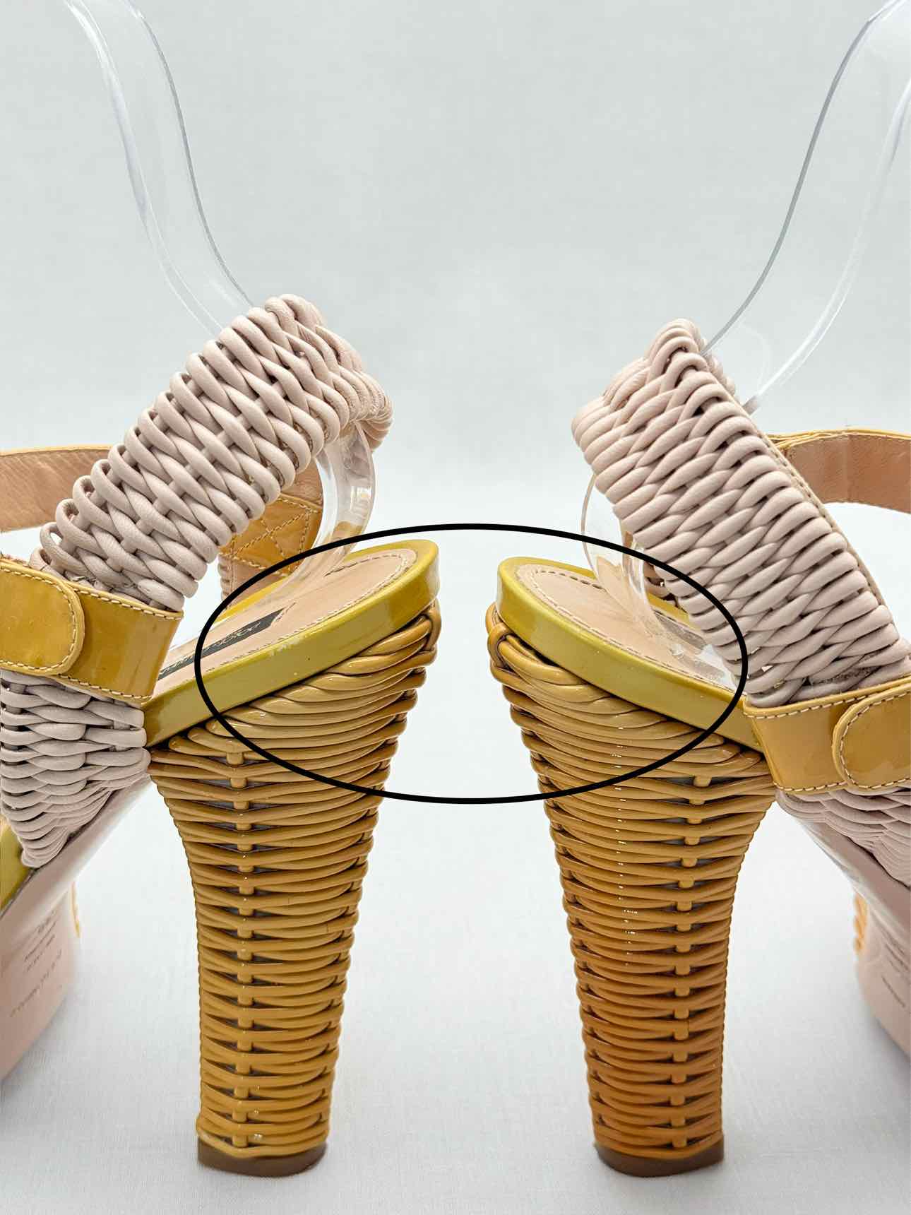 DOLCE & GABBANA Size EU 39 Platform Sandals