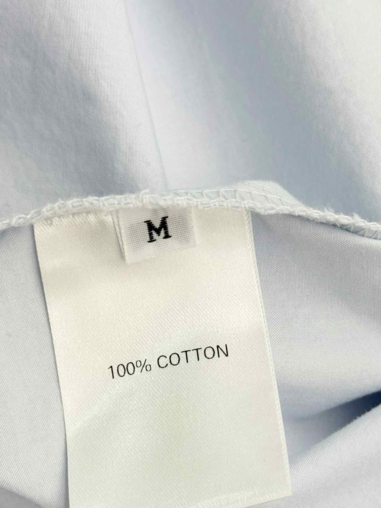 THE FRANKIE SHOP Pale Blue Size Medium Shirt