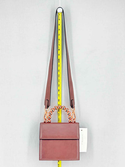 0711 Bea Ball Handle Brown Top Handle