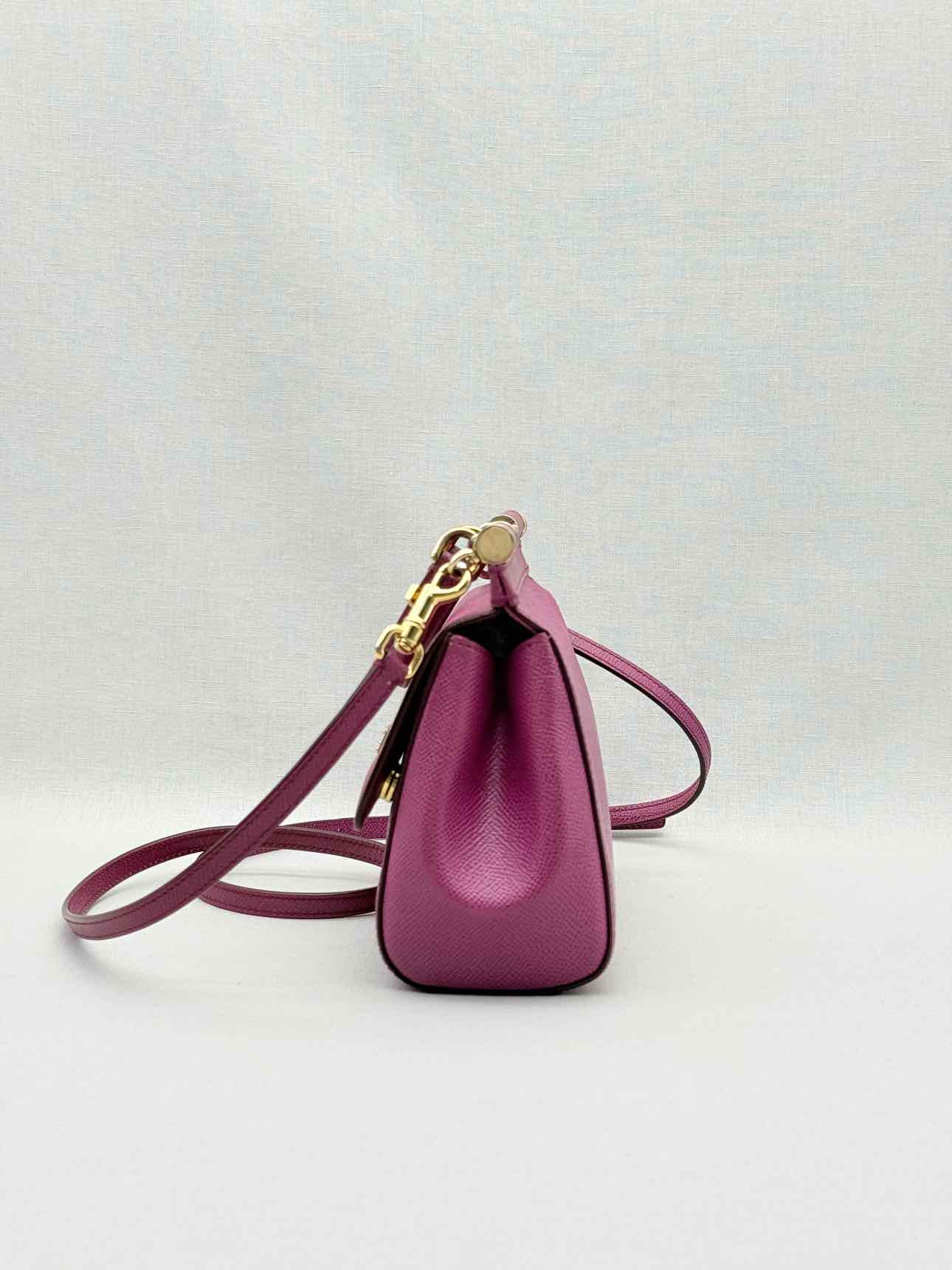DOLCE & GABBANA Sicily Magenta Top Handle