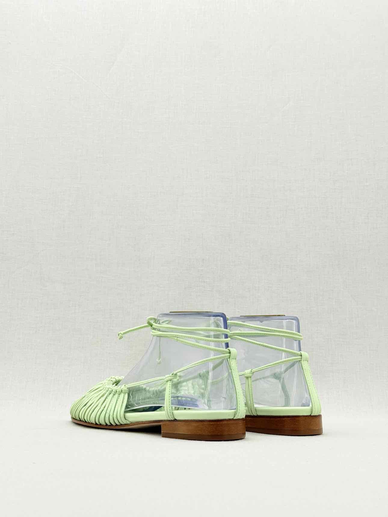 HEREU Mantera Mint Green Size EU 39 Sandals