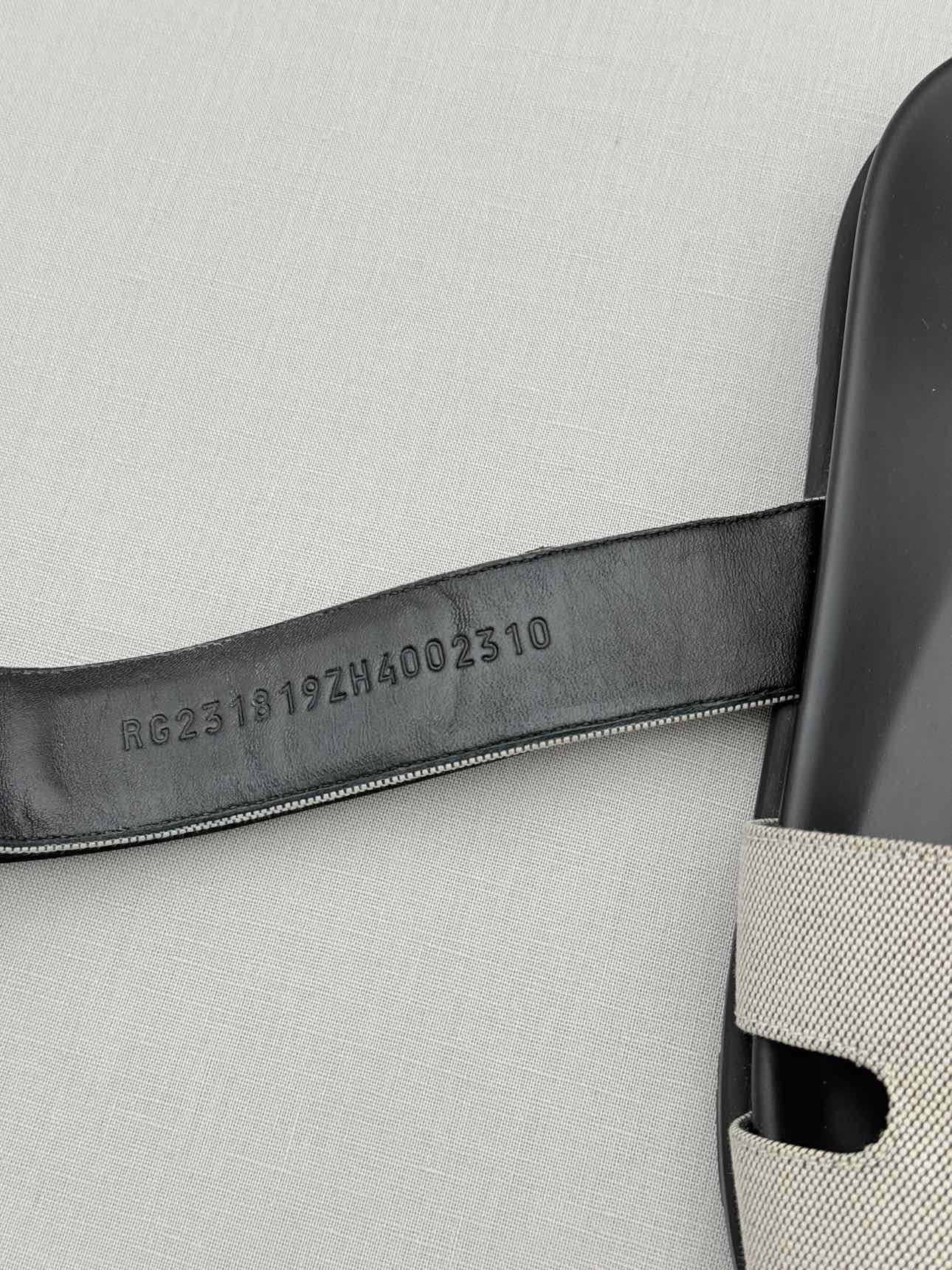 HERMES Chypre Grey Size EU 40 Sandals