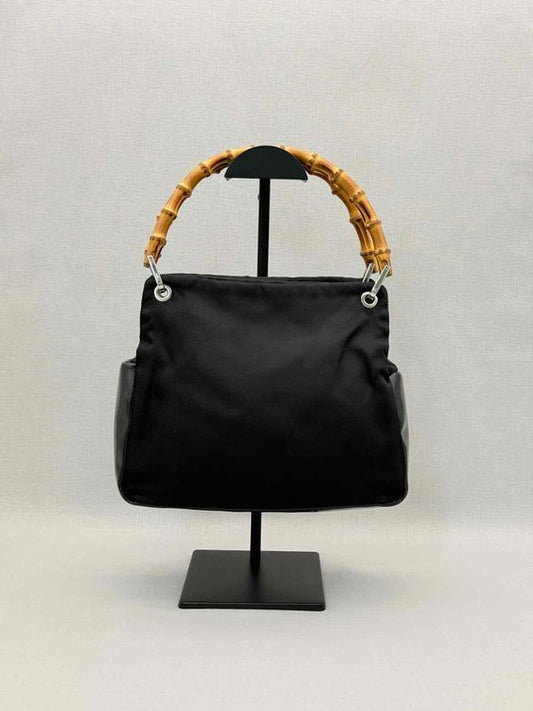 GUCCI Bamboo Black Top Handle