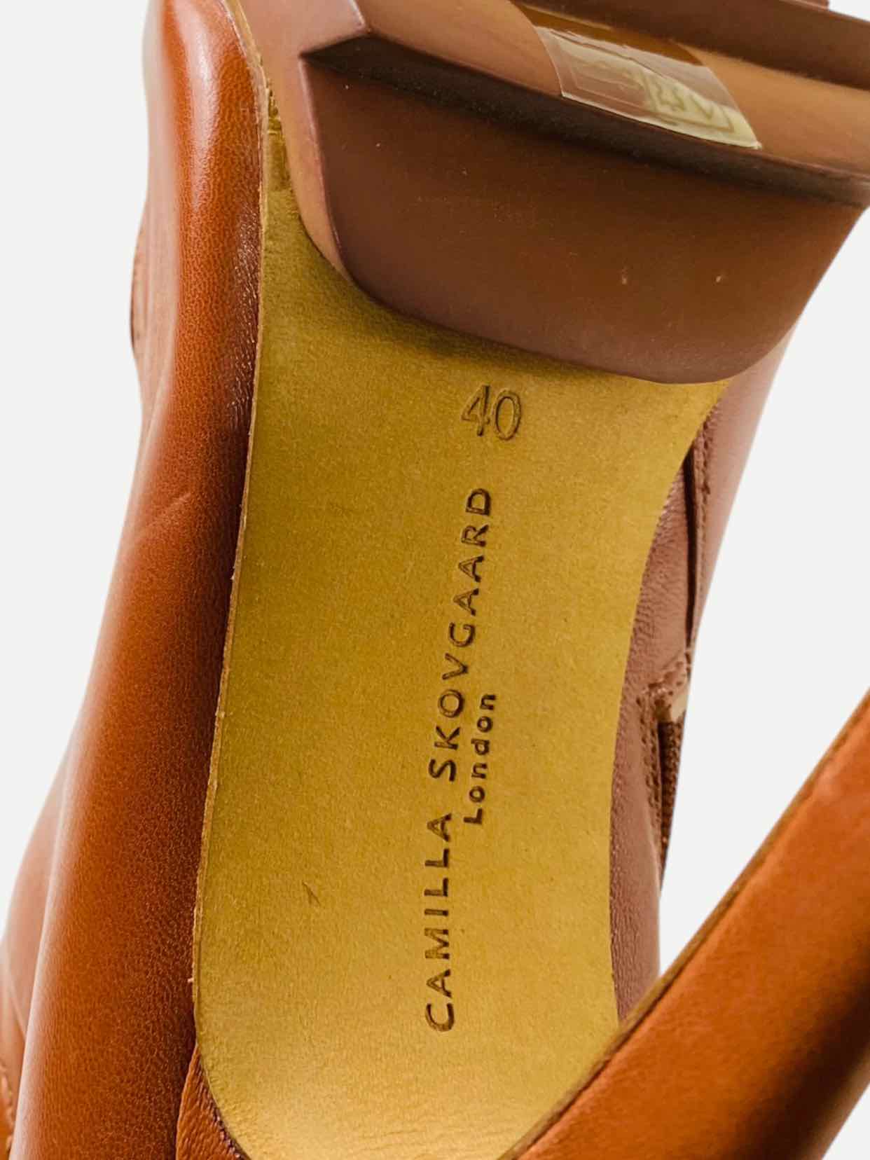 CAMILLA SKOVGAARD Brown Size EU 40 Booties