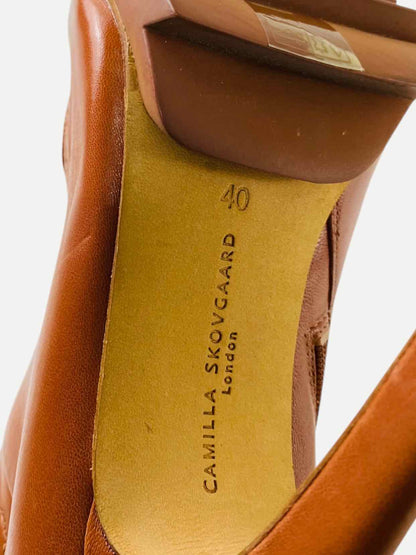 CAMILLA SKOVGAARD Brown Size EU 40 Booties