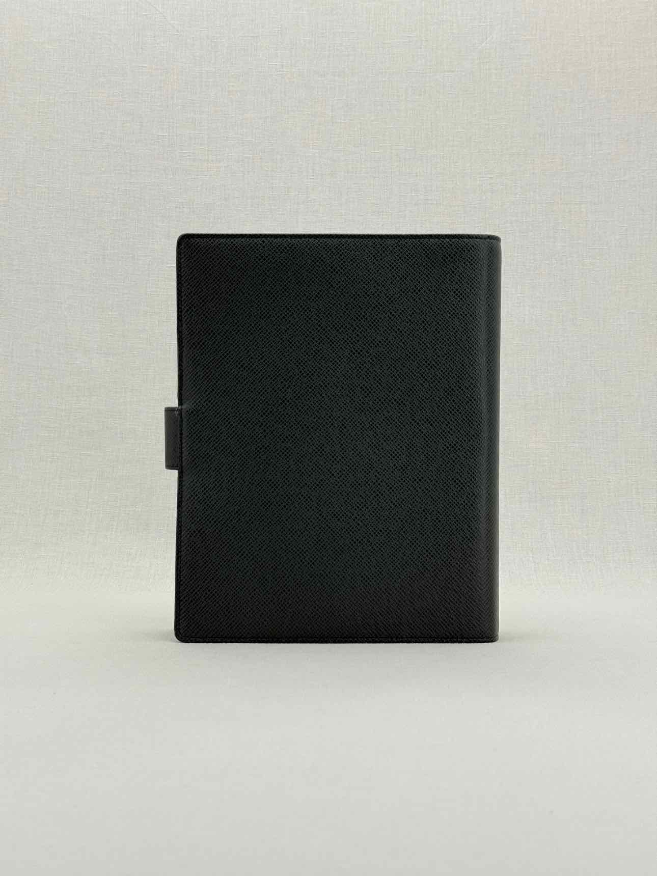LOUIS VUITTON Black Agenda Cover