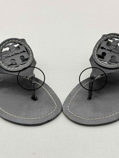 TORY BURCH Louisa Black Size EU 37.5 Sandals