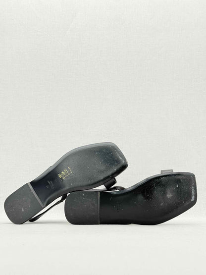 TOTEME Thong Black Size EU 39 Sandals