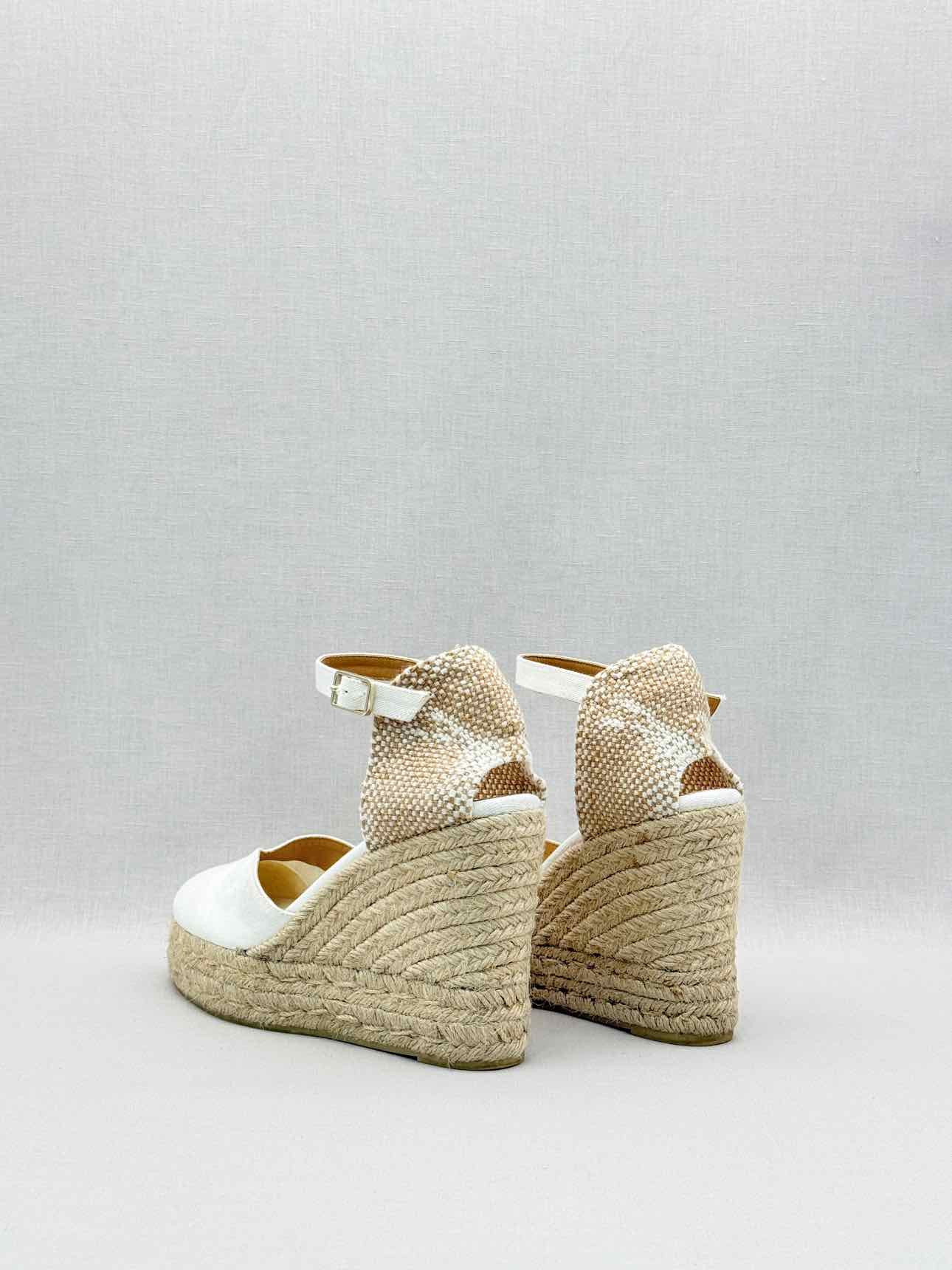 CASTANER Chiarita White Size EU 39 Wedges