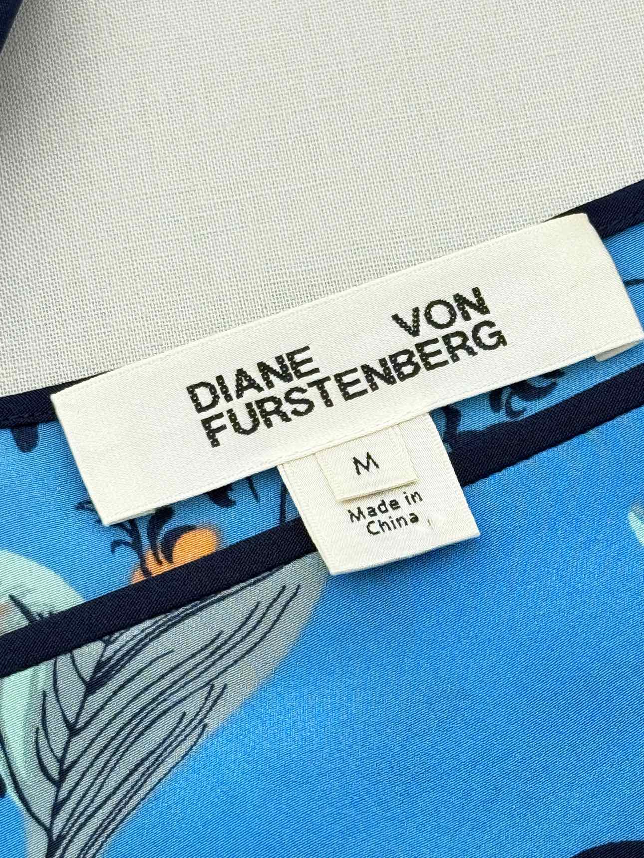 DIANE VON FURSTENBERG Size Medium Midi Dress