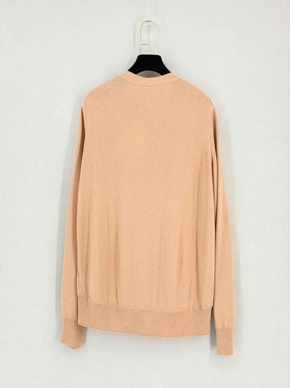 CELINE Nude Size Small Cardigan