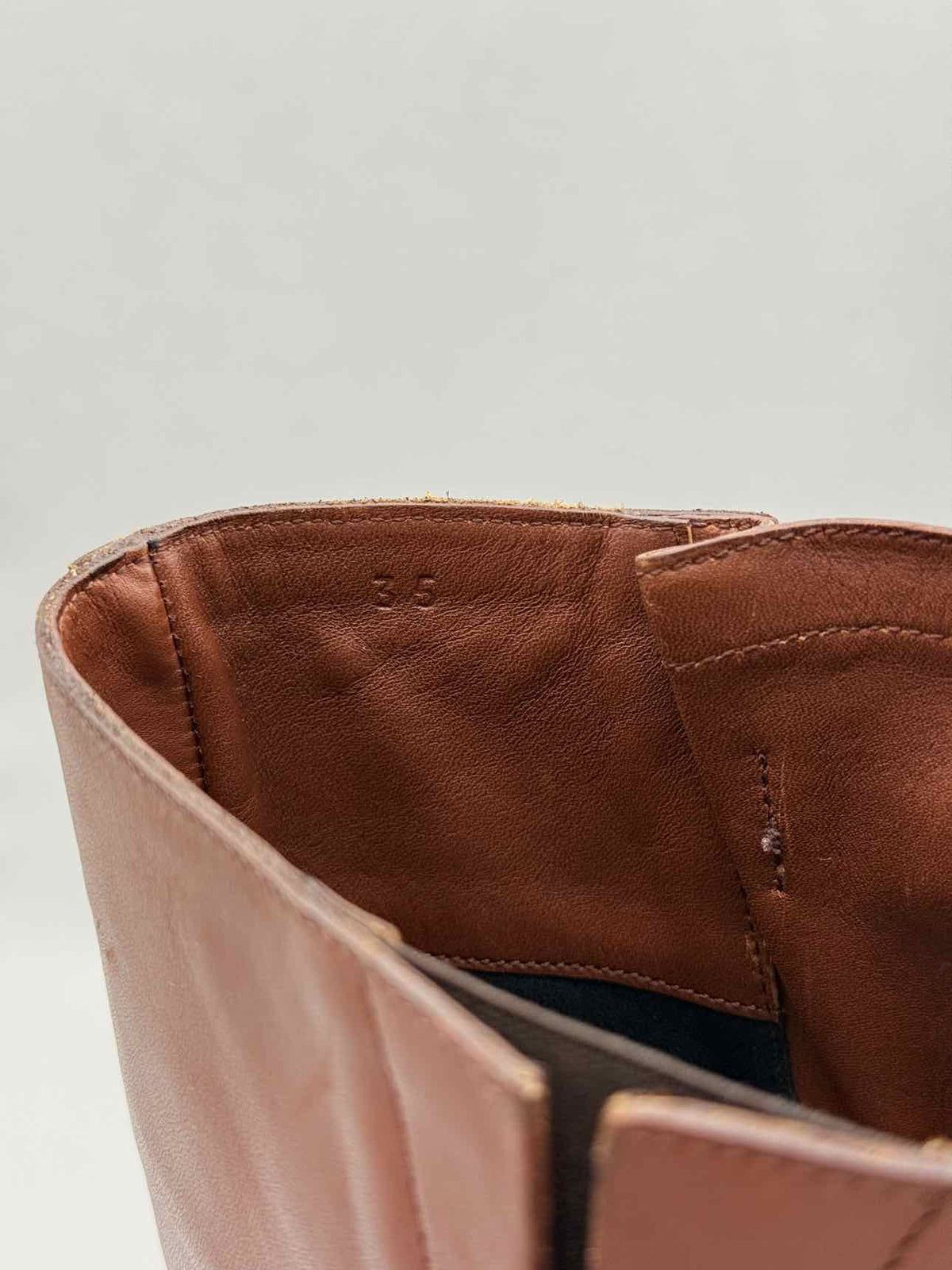 BURBERRY Mapledene Brown Size EU 35 Knee High Boots