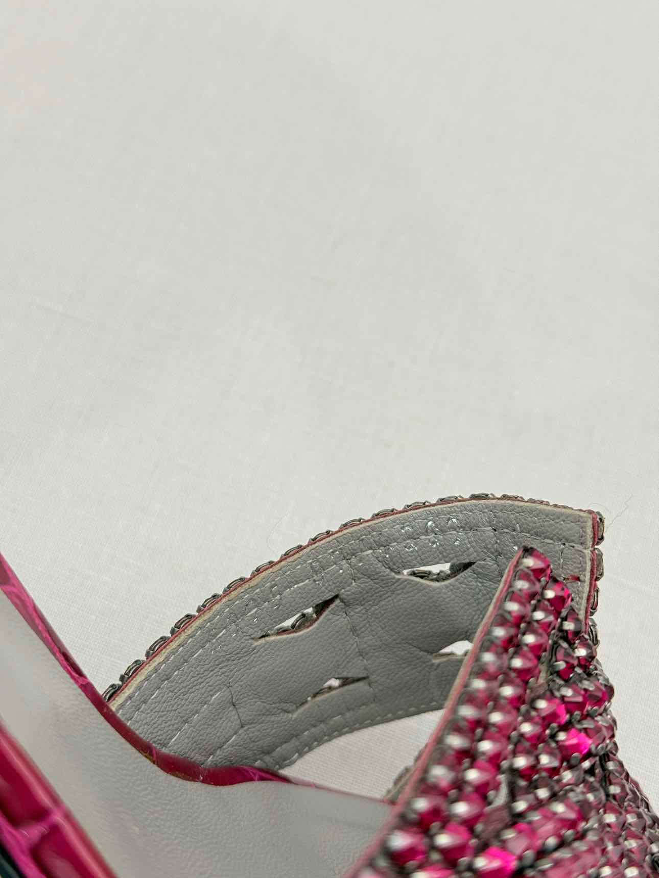 GINA Oregon Burgundy Size EU 41 Heeled Sandals