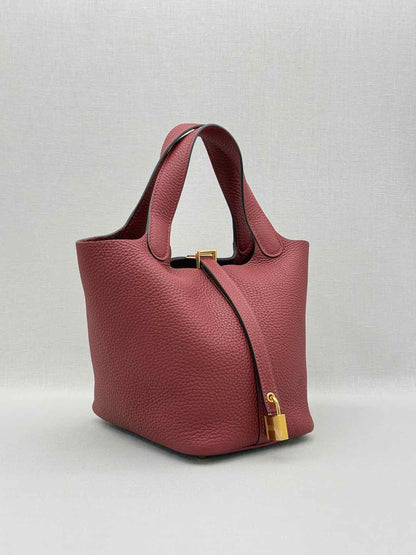 HERMES Picotin Rouge H Top Handle