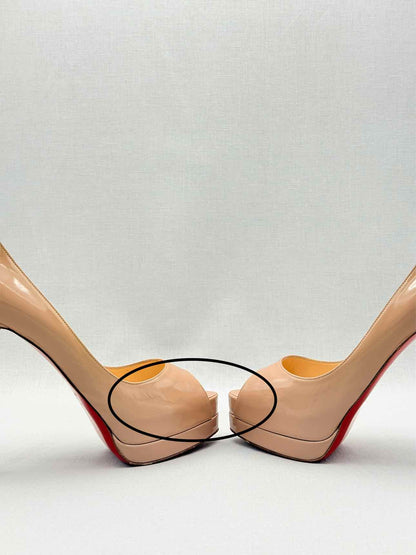 CHRISTIAN LOUBOUTIN Lady Beige Size EU 39.5 Pumps