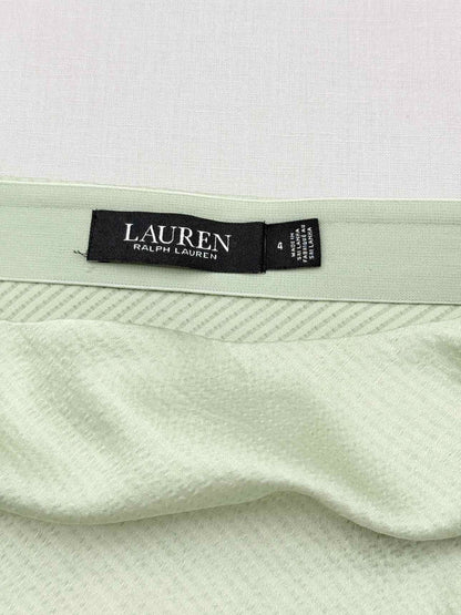 LAUREN RALPH LAUREN Mint Green Size US 4 Midi Skirt