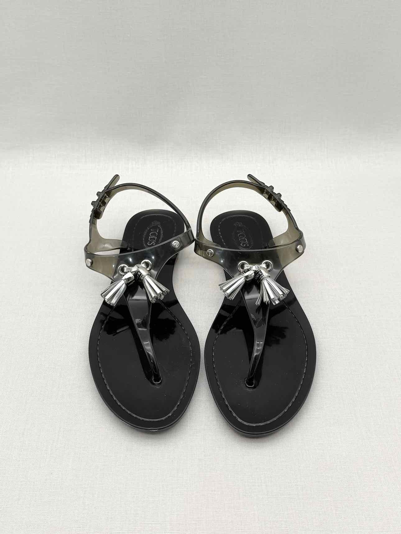 TOD'S Jelly Grey Size EU 39 Sandals