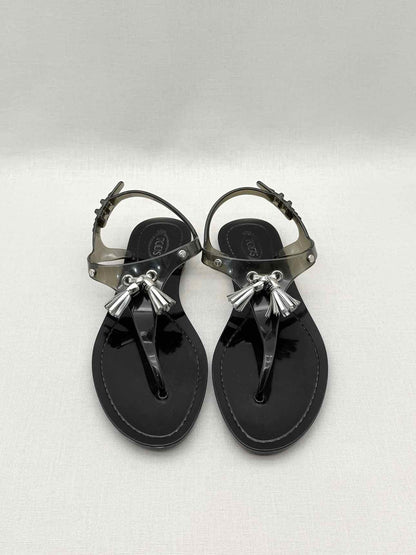 TOD'S Jelly Grey Size EU 39 Sandals