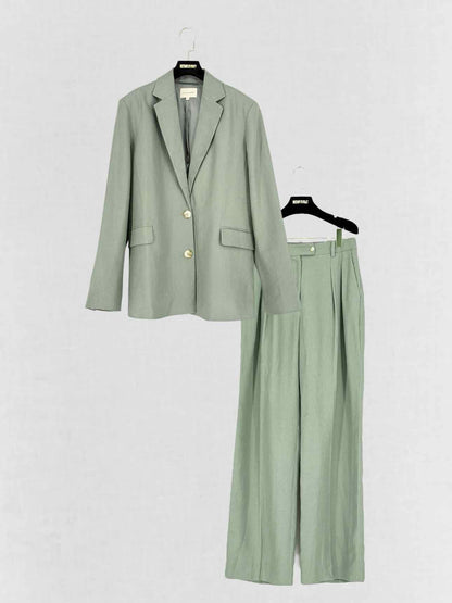 LOULOU STUDIO Khaki Size Small Outfit Set