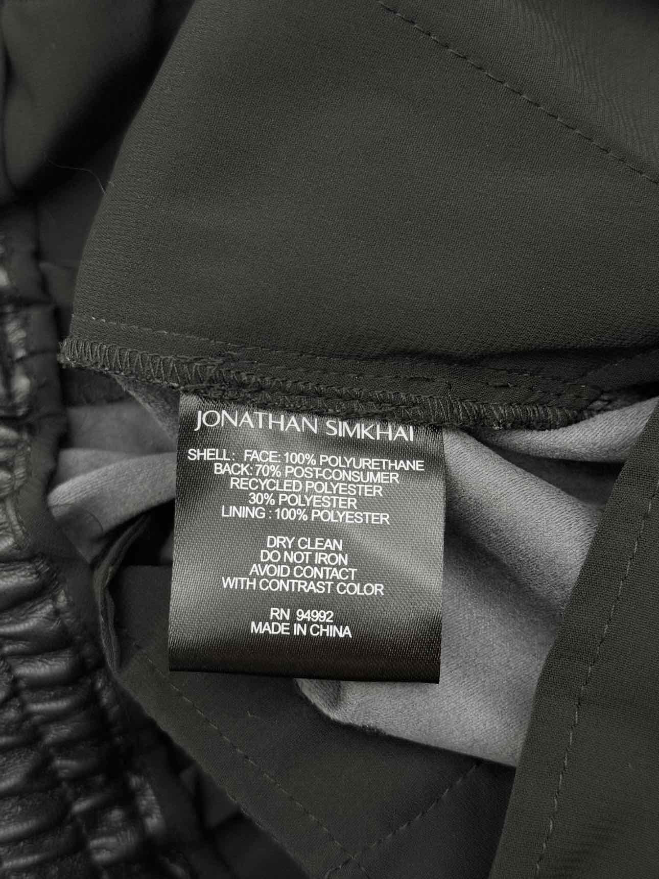 JONATHAN SIMKHAI Black Size Large Pants