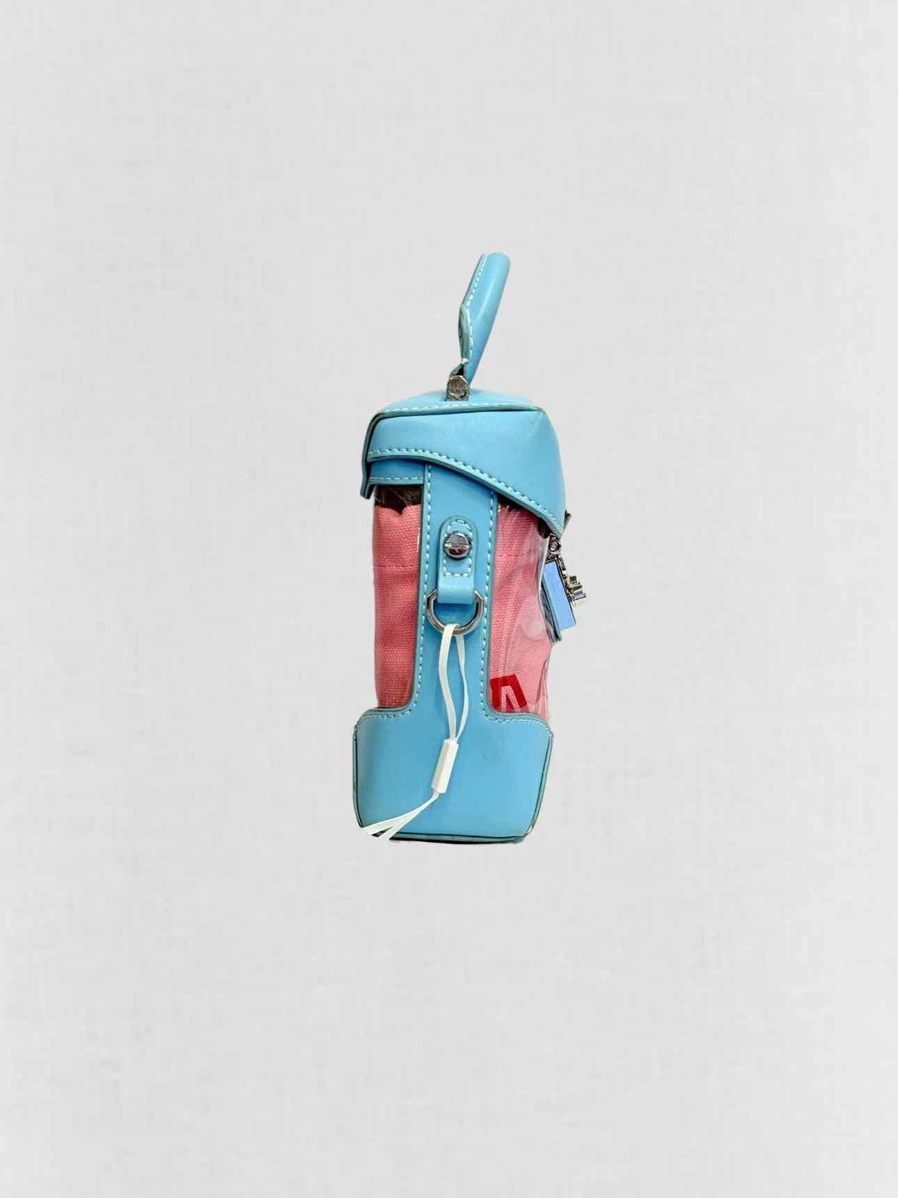 MCM Berlin Blue & Pink Crossbody