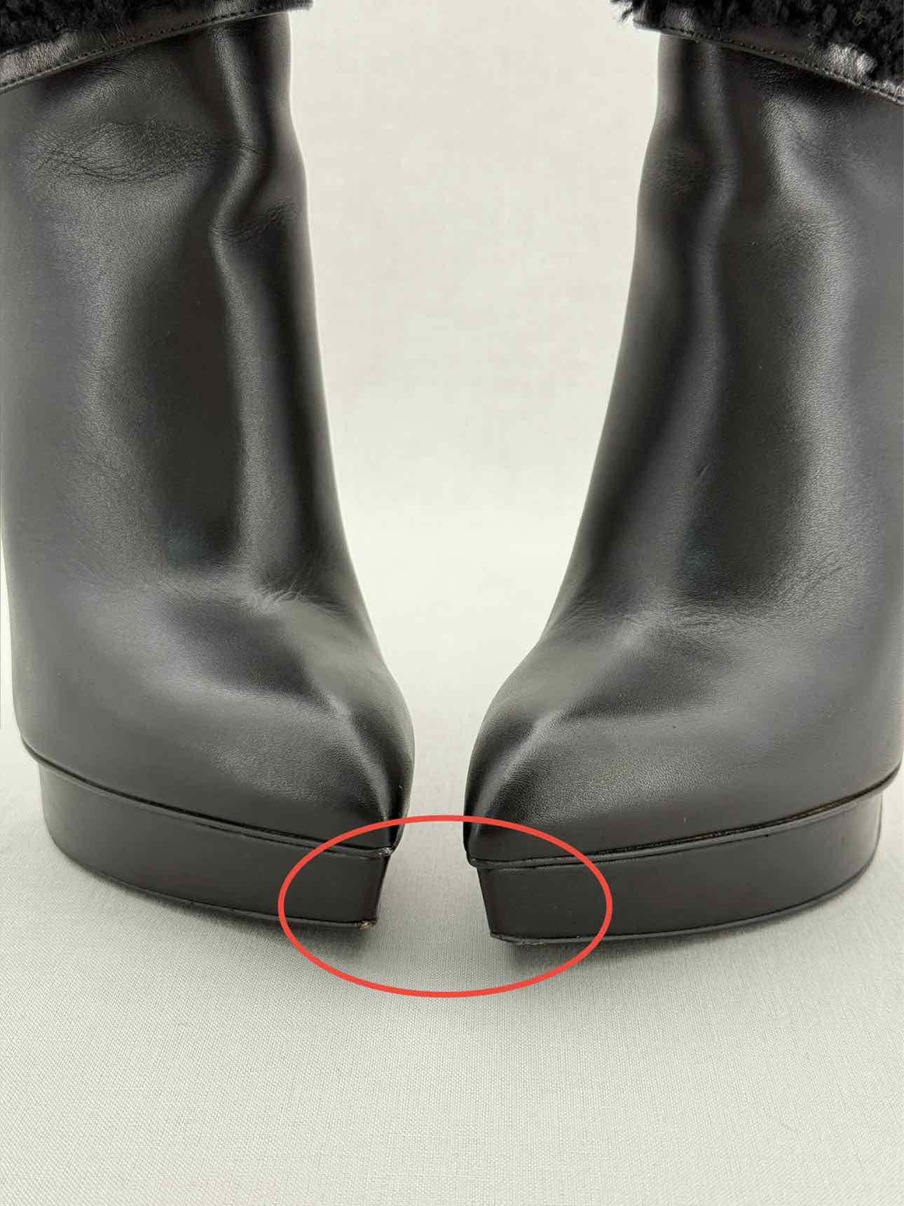 SAINT LAURENT Black Size EU 37 Boots