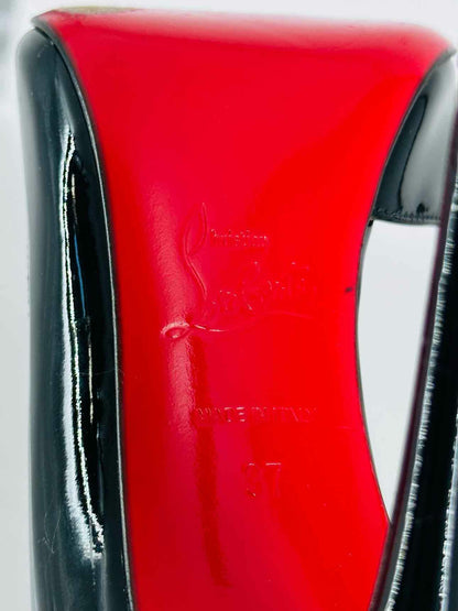 CHRISTIAN LOUBOUTIN Iriza Black Size EU 37 Pumps