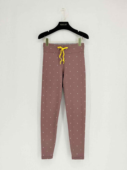 THE UPSIDE Exercise Brown Print Top & Pants Outfit