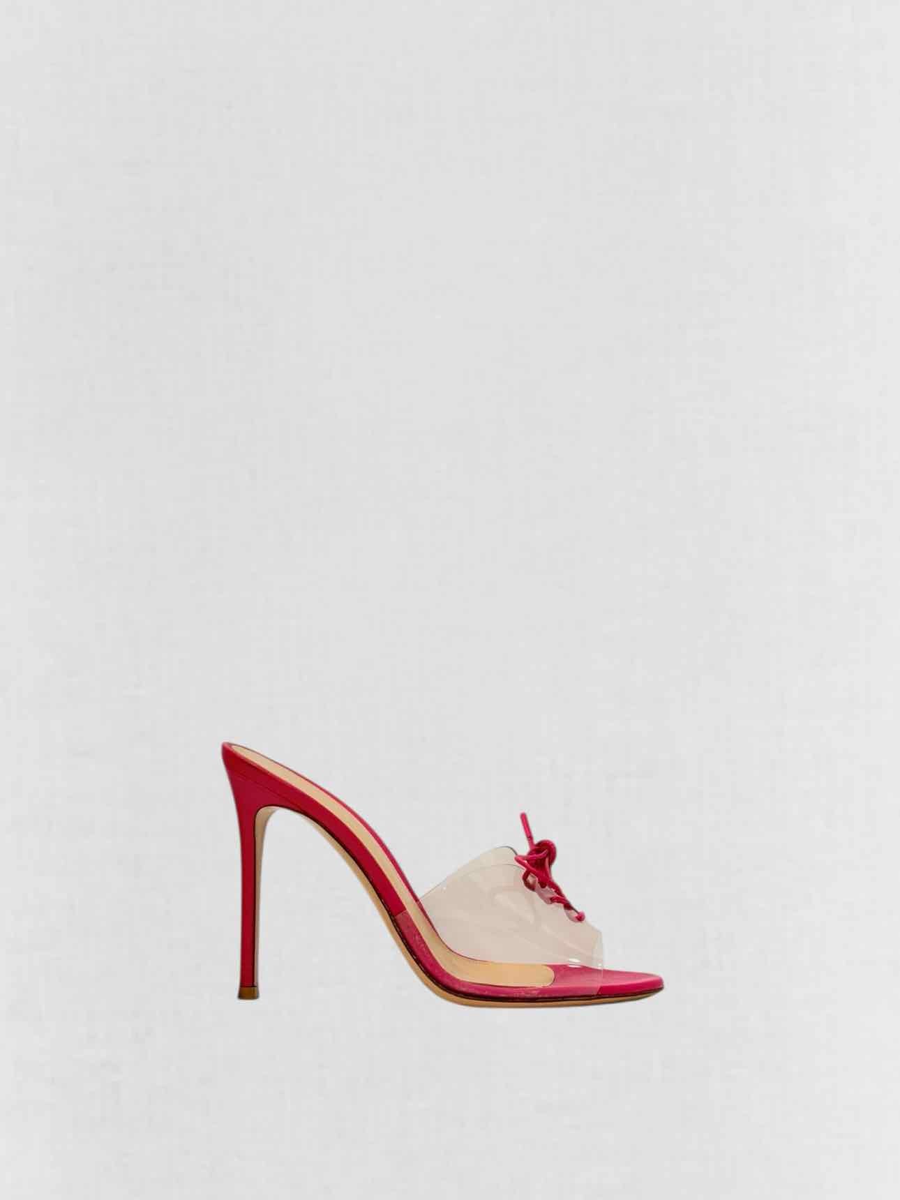 GIANVITO ROSSI Pink Size EU 38 Heeled Sandals
