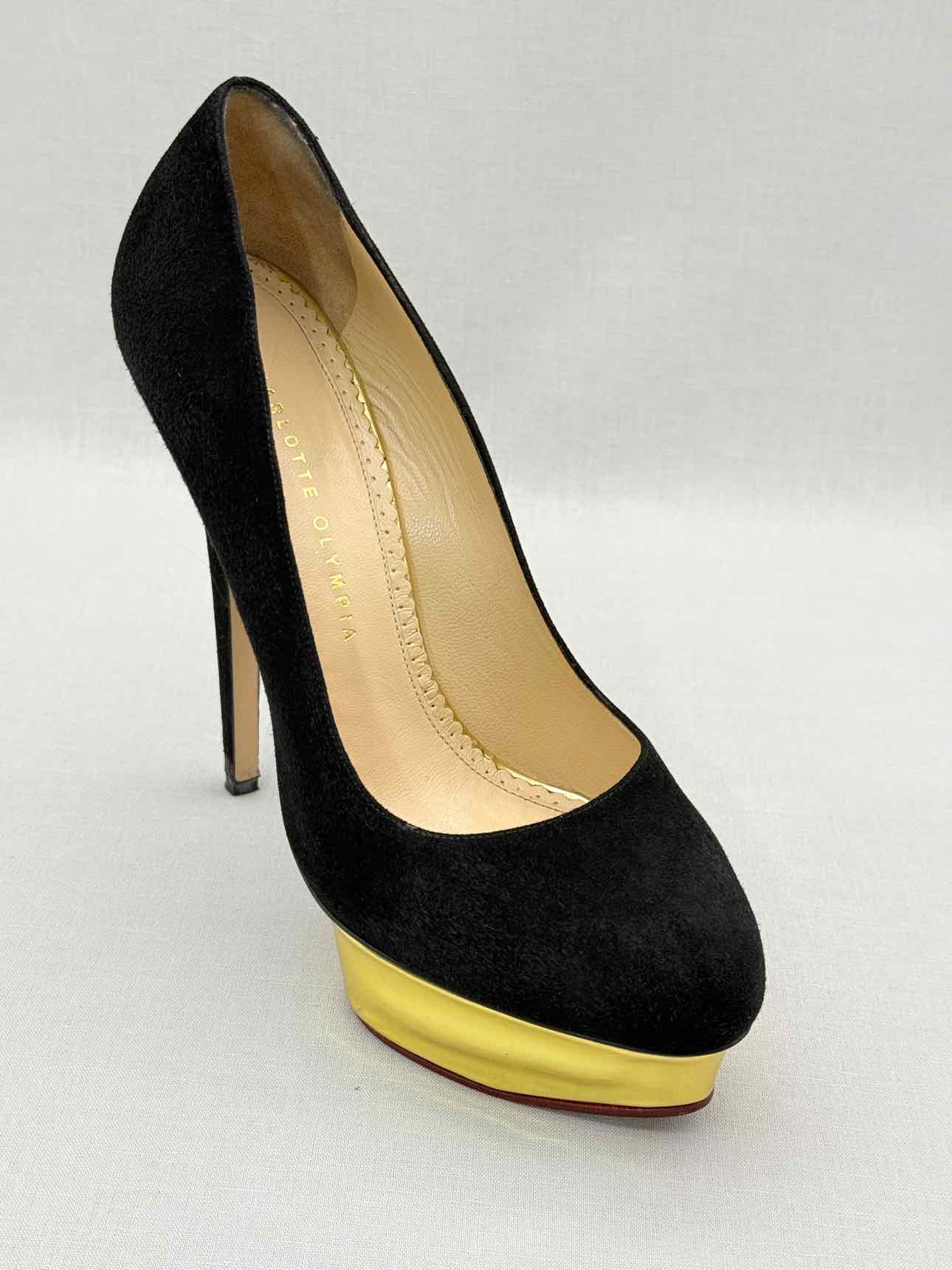 CHARLOTTE OLYMPIA Dolly Black Size EU 40 Pumps