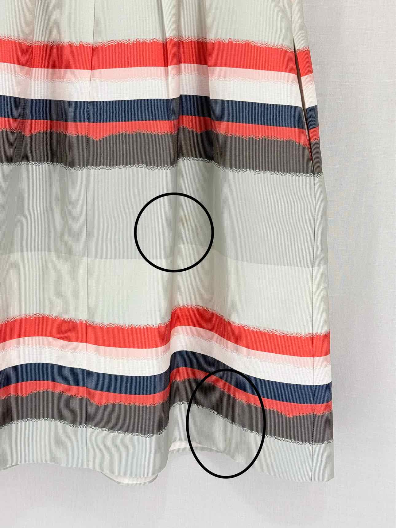 BOSS Beige Multicolor Size US 4 Knee Length Dress