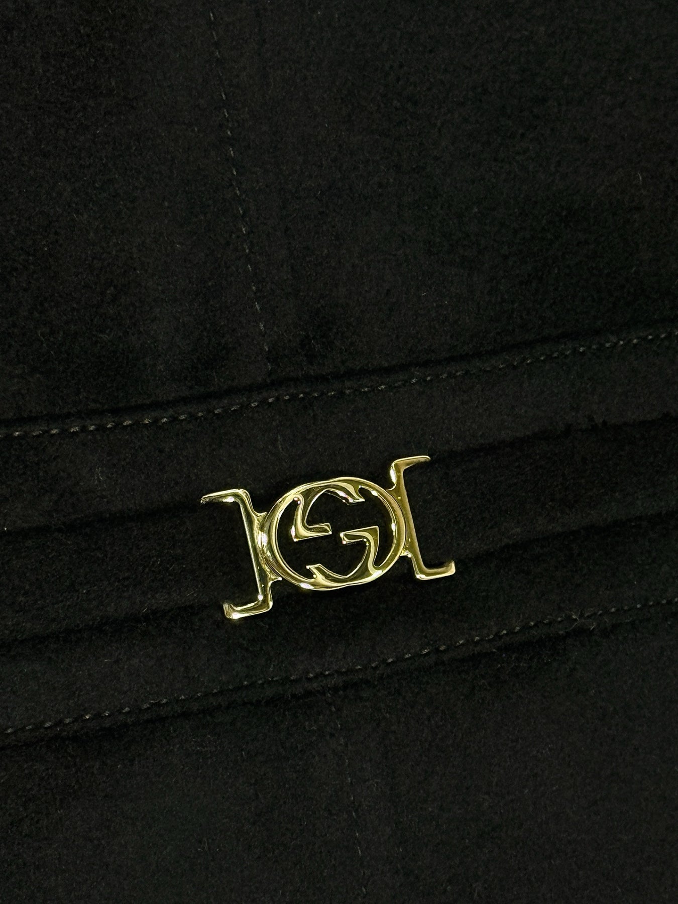 GUCCI Single Breasted Black Size US 6 Coat