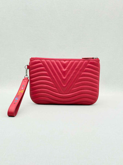 LOUIS VUITTON New Wave Red Clutch