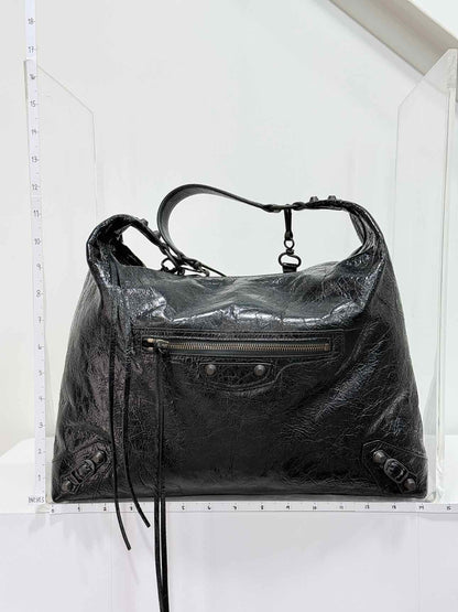 BALENCIAGA Le City Black Shoulder Bag