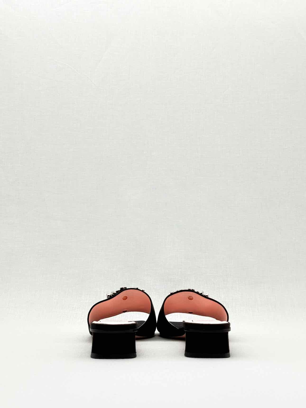ROGER VIVIER Black Size EU 39 Mules