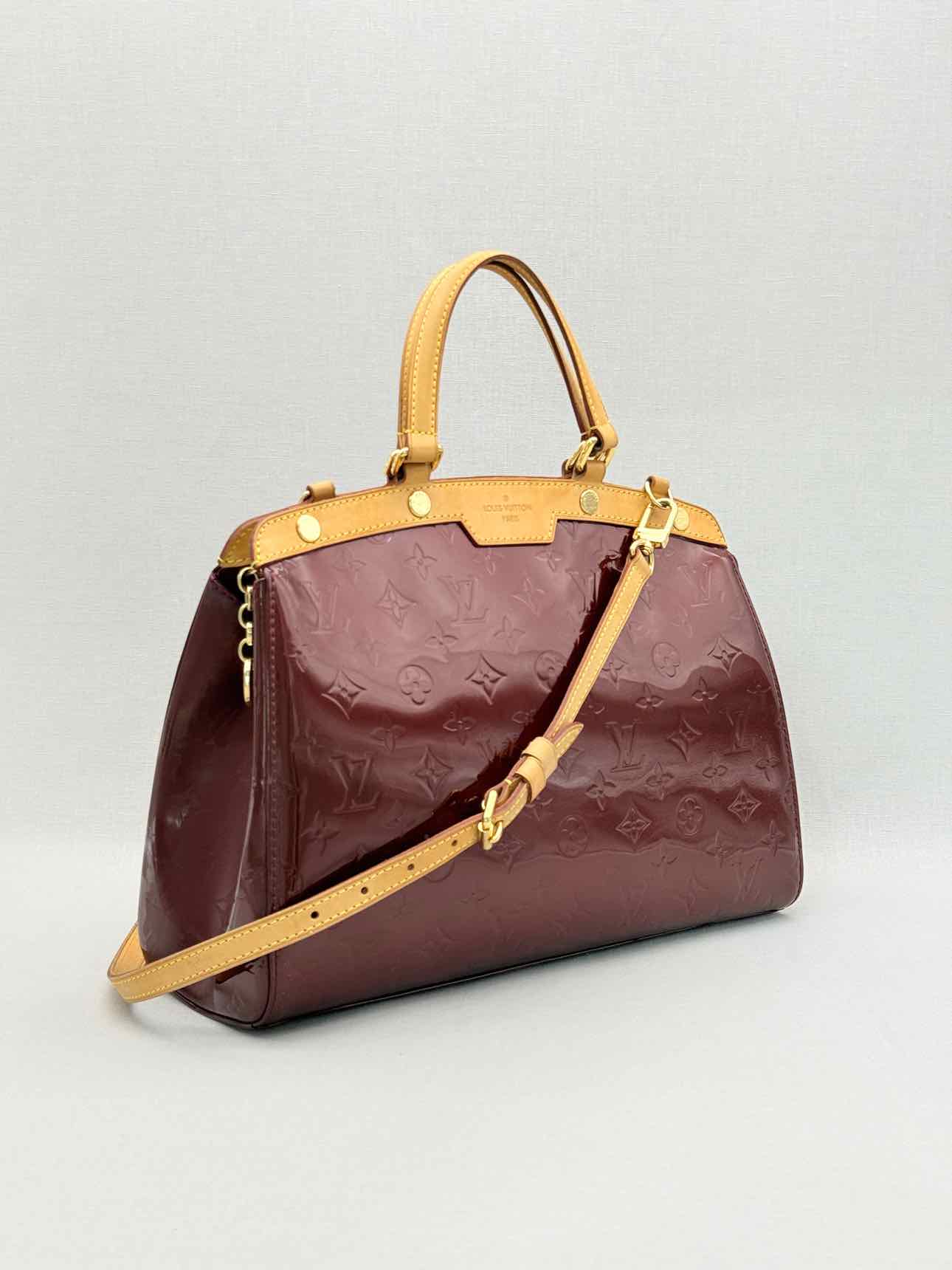LOUIS VUITTON Brea Rouge Fauviste Monogram Top Handle