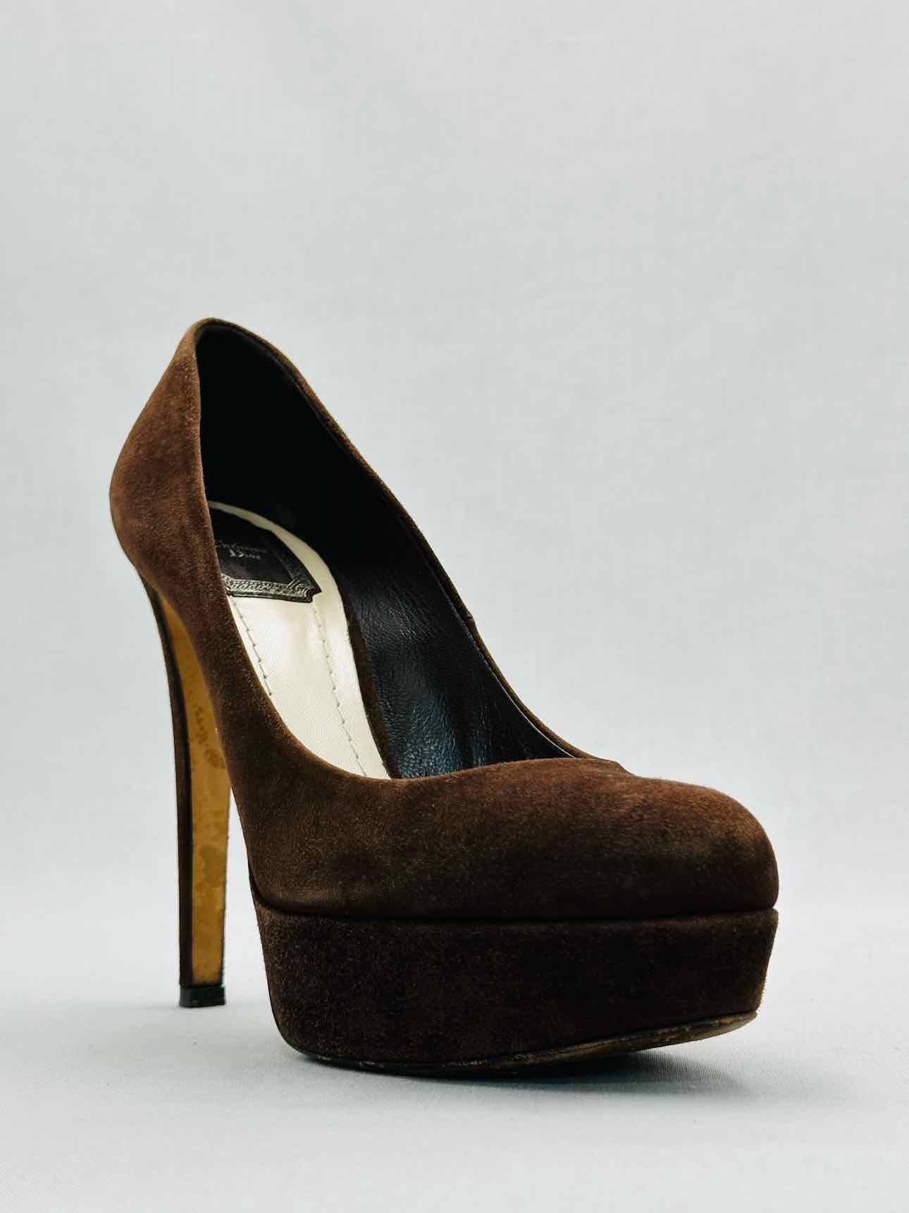 DIOR Miss Dior Brown Size EU 38.5 Pumps