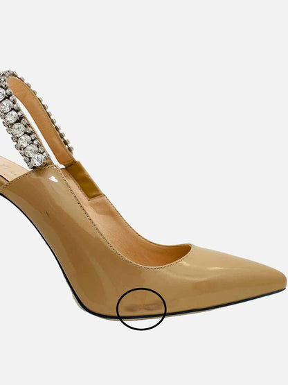 NIKO LANNI Beige Slingbacks