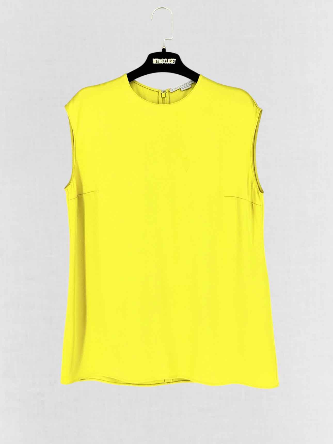 STELLA MCCARTNEY Yellow Size US 8 Top