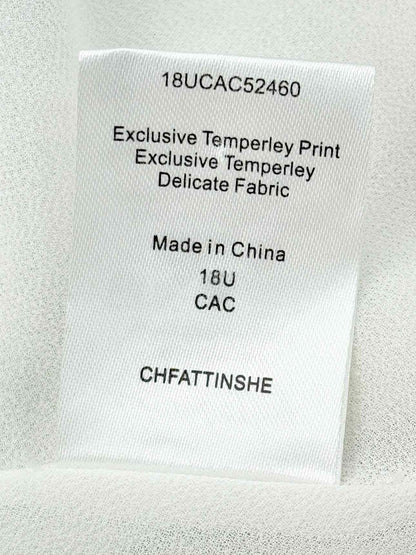 TEMPERLEY Green Multicolor Size Small Midi Dress