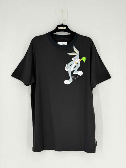 PHILIPP PLEIN Black Print Size Large T-shirt