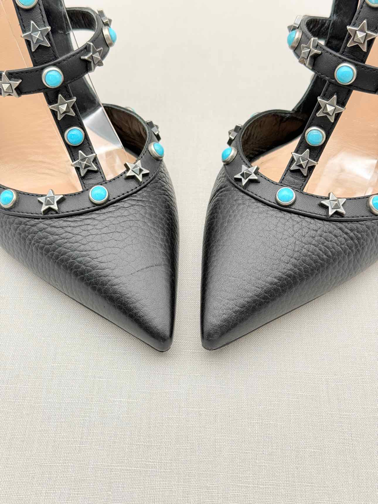 VALENTINO Rockstud Black Size EU 39.5 Pumps