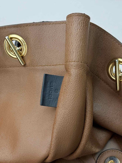 GUCCI Rajah Brown Shoulder Bag