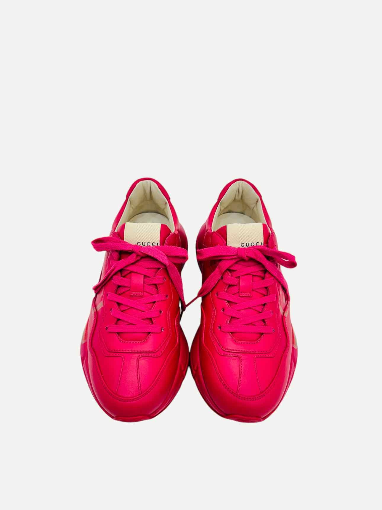 GUCCI Rython Pink Sneakers 37