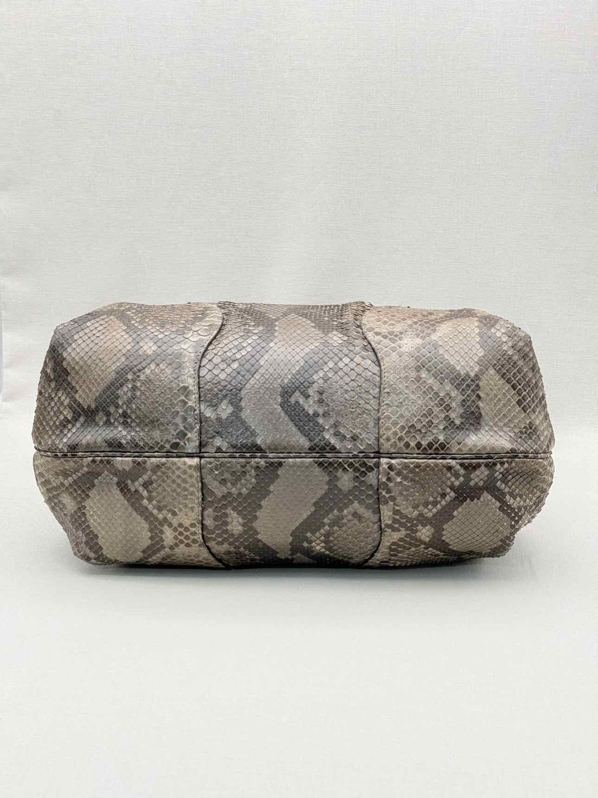 CELINE Vintage Brown & Grey Top Handle